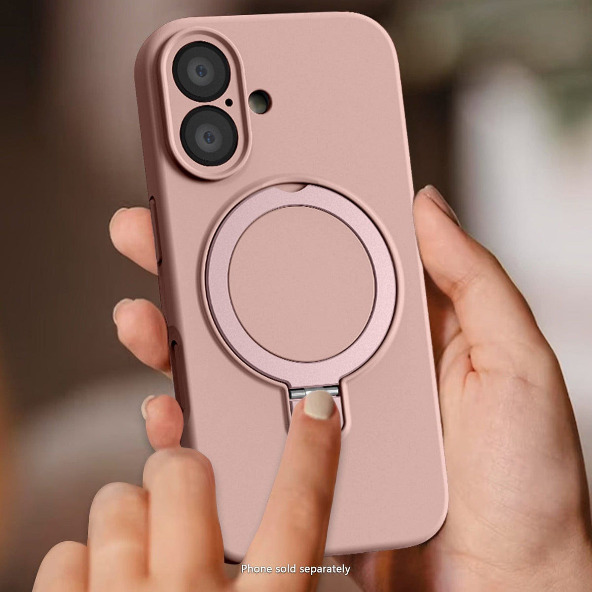 iPhone 17 Case - Silicone Kickstand MagSafe | Venture Series