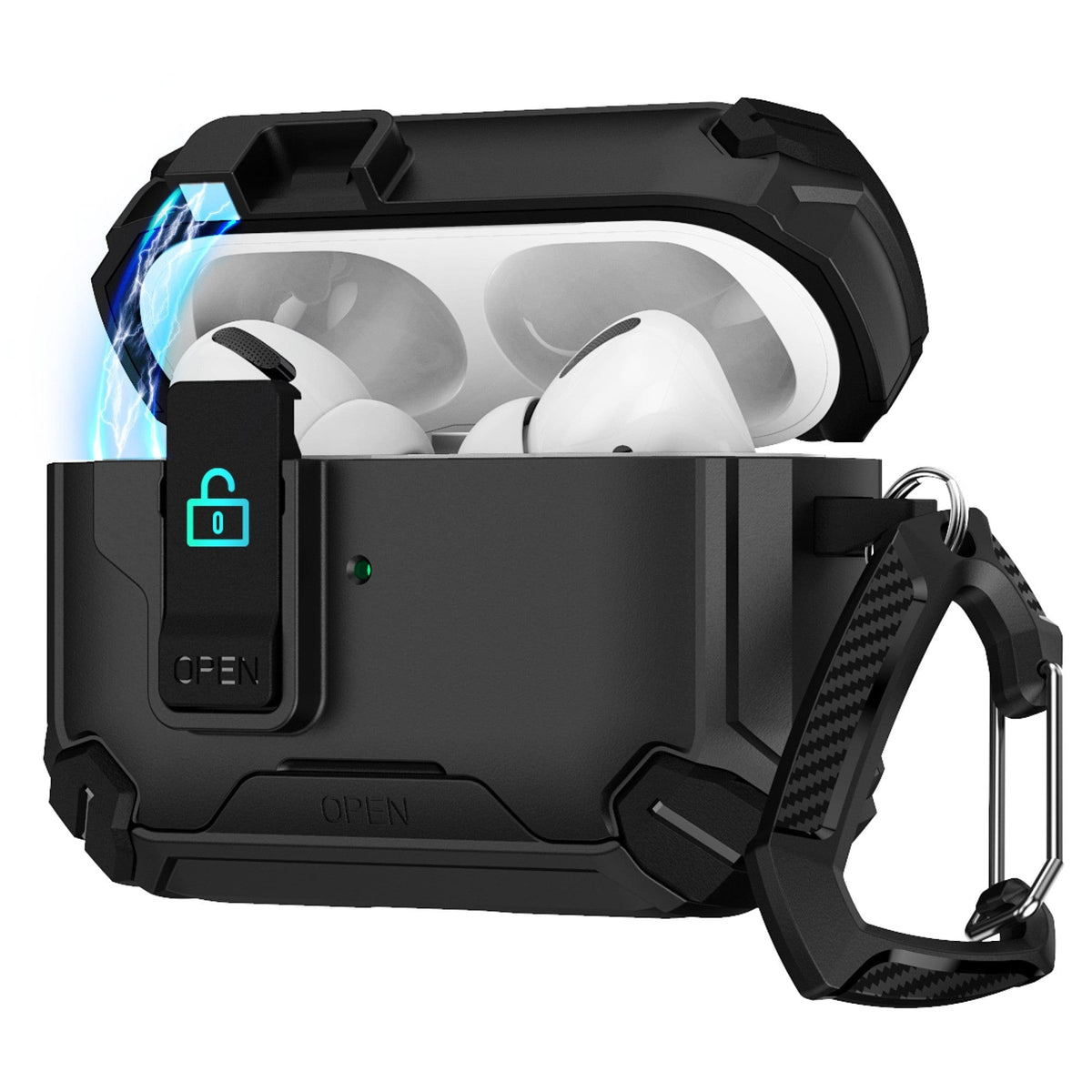 AirPods Pro 3 Case - MagSafe, Heavy-Duty, Secure Lock | Raider Series