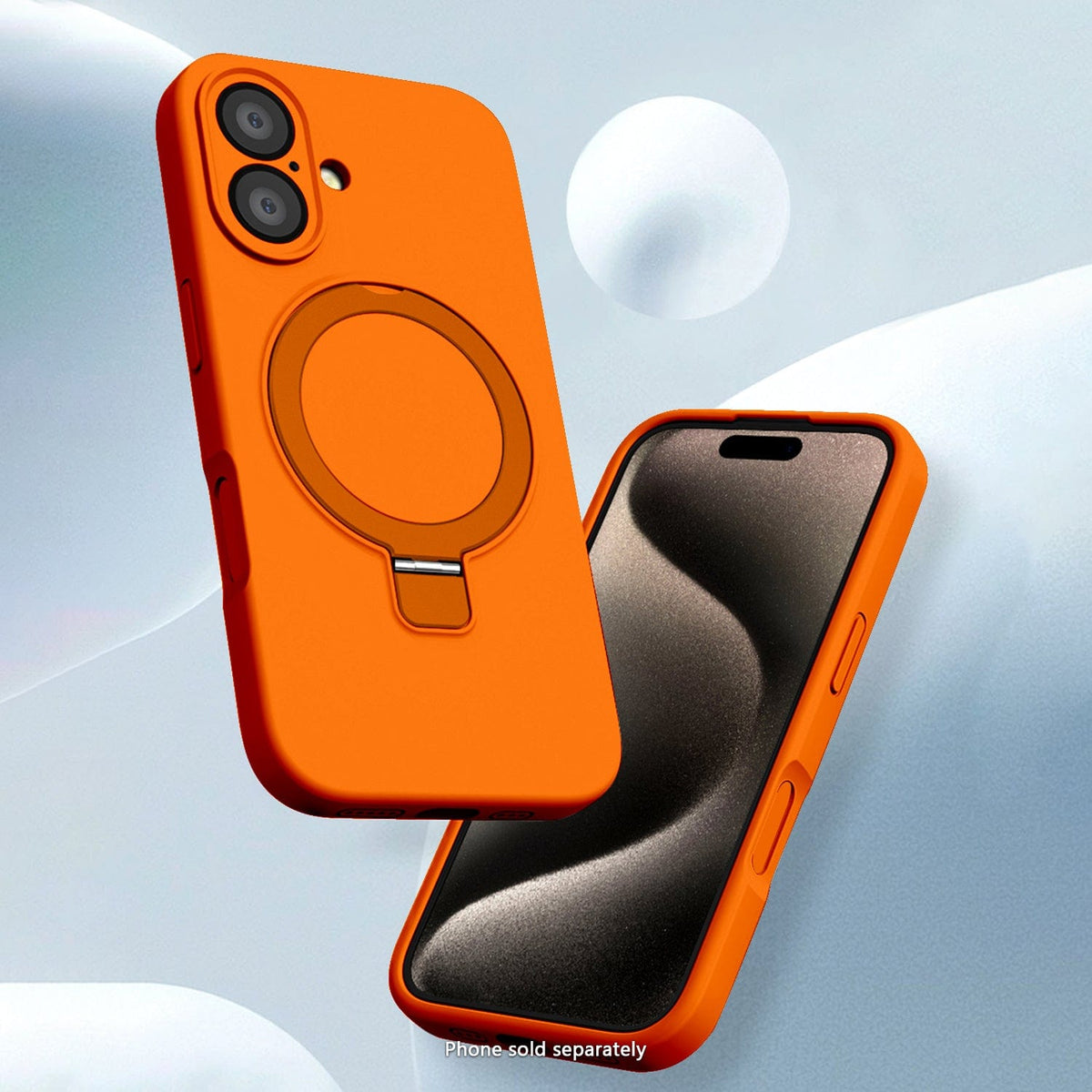iPhone 17 Case - Silicone Kickstand MagSafe | Venture Series