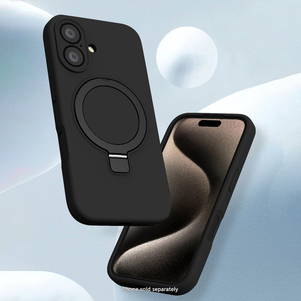 iPhone 17 Case - Silicone Kickstand MagSafe | Venture Series