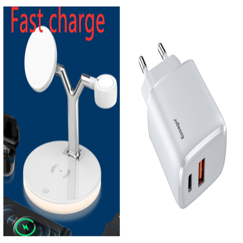 3-in-1 MagSafe Charging Station – iPhone, Apple Watch & AirPods