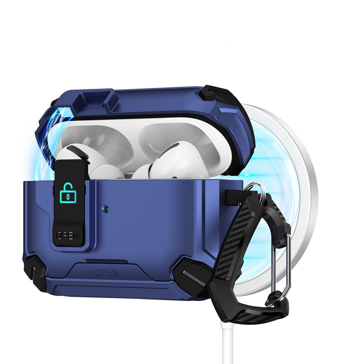 AirPods Pro 3 Case - MagSafe, Heavy-Duty, Secure Lock | Raider Series