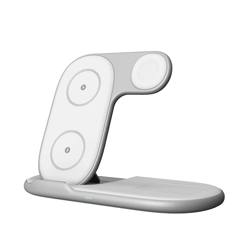 Folding 3-in-1 Wireless Charger – iPhone, Apple Watch & Earbuds
