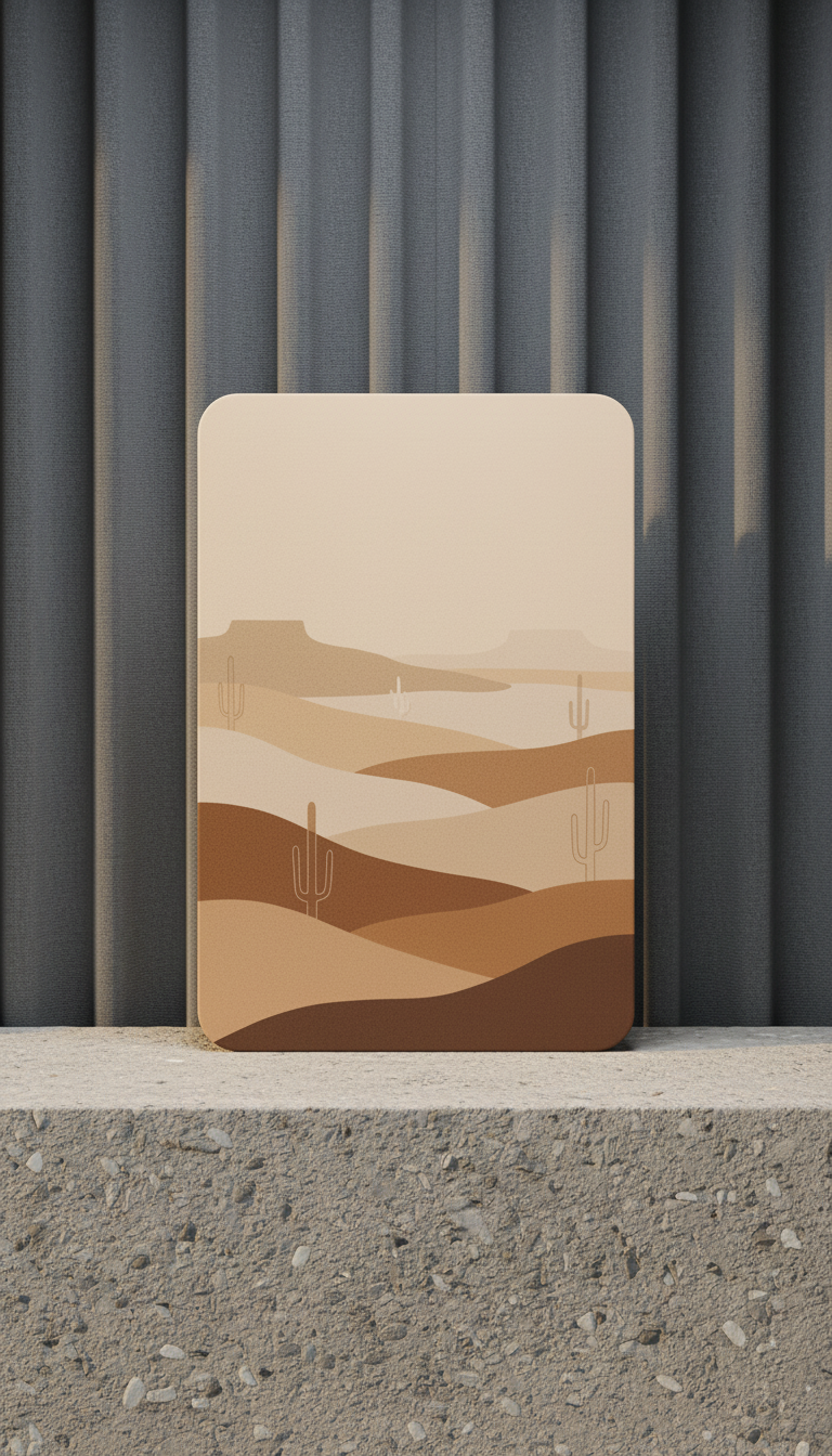 Custom UV-Printed Wall Art Panel in a new setting