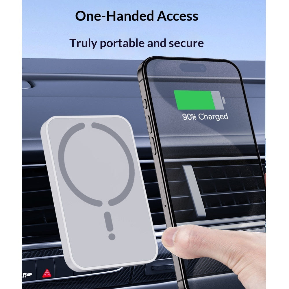 MagSafe Car Charger – 15W Magnetic Mount