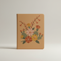 Desert bloom print in muted ochre from the "Botanical Flora Series" collection: Earth desert palette botanical prints on...